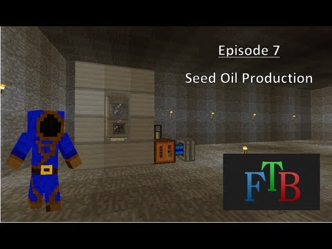 Feed the Beast Episode 7: Seed Oil Production