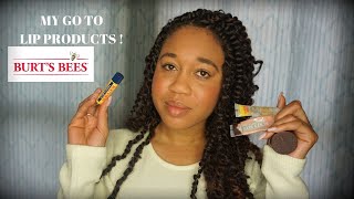 My Favorite Burts Bees Lip Products | EuniyceMari