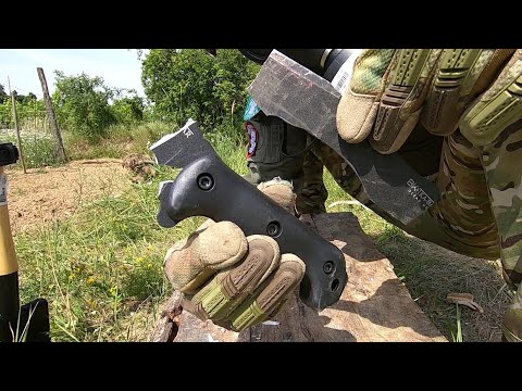 BK7 - KA-BAR BECKER - COMBAT UTILITY - KNIFE DESTRUCTION TEST - UNTIL IT BREAKS -STEEL: 1095 Cro Van