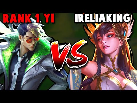 Rank 1 Master Yi GETS HUMBLED when he faces IRELKING (God of Master Yi vs God of Irelia)