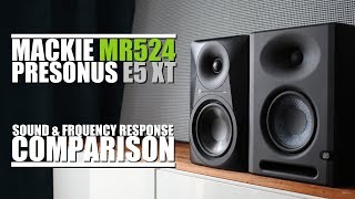 Video thumbnail for PreSonus E5 XT  vs  Mackie MR524  ||  Sound & Frequency Response Comparison by DSAUDIO.review