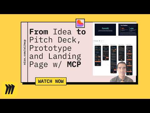 From Miro Idea to AI Landing Page in 5 Mins (Lovable AI + Miro MCP)