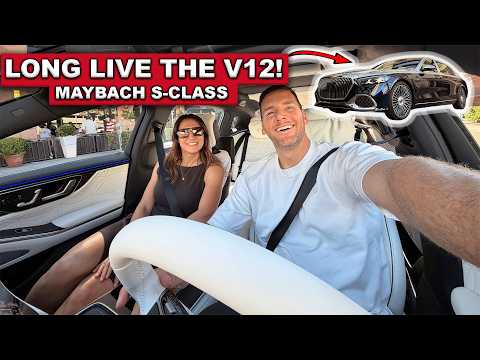 Thumbnail for The V12 is BACK in a 'Bach // 2027 Mercedes-Maybach S 680 First Drive (POV) by Maybach