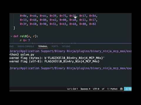 Binary Ninja MCP Max - Reverse Engineer by Natural Language
