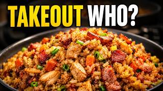 Better Than Takeout Bacon Chicken Fried Rice