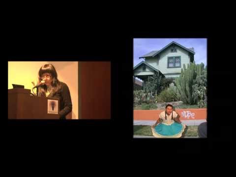 Sandra de la Loza at the L.A. Xicano Symposium
