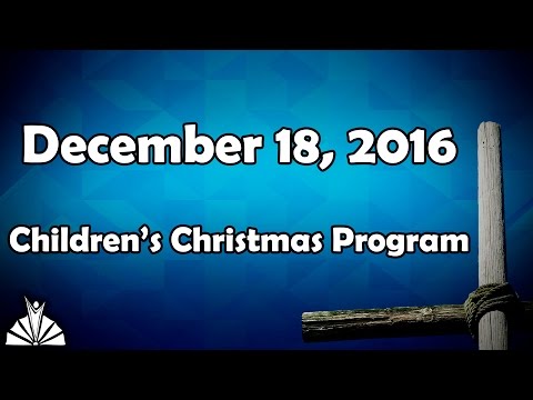 December 18, 2016 PM