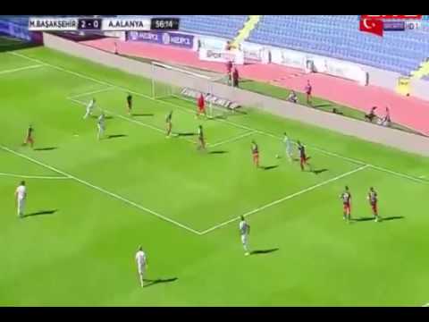 Junior Fernandes  Goal   Basaksehir 2 1 Alanyaspor 05 03 2017