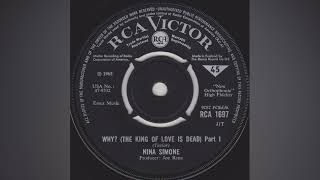 Why? (The King Of Love Is Dead) - Nina Simone (1968)