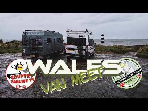 Wales Pt 12 'Campervan life' meets 'Vanlife' on Anglesey. Country Vanlife TV!