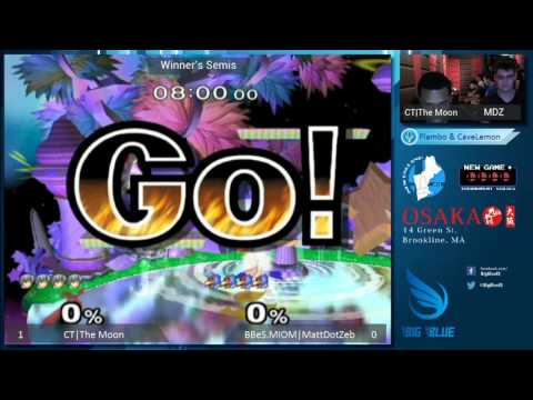 New Game+ XXI - The Moon (Marth) vs MattDotZeb (Falco) - SSBM WSF