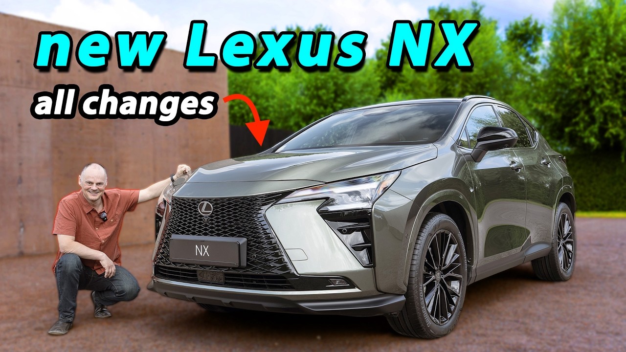 New Lexus NX REVEAL - 2027 model with more changes than just a facelift? Hybrid vs PHEV vs F-Sport