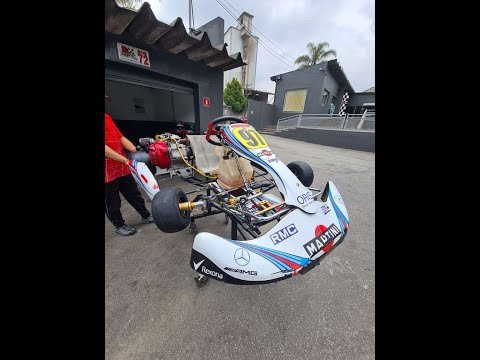 Volta rápida na Aldeia da Serra em 29 de outubro de 2021 com kart Mega de 21hp