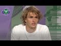 Alexander Zverev Wimbledon 2019 First Round Press Conference