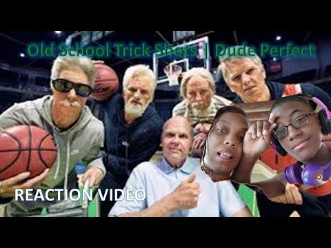 Old School Trick Shots | Dude Perfect - Reaction
