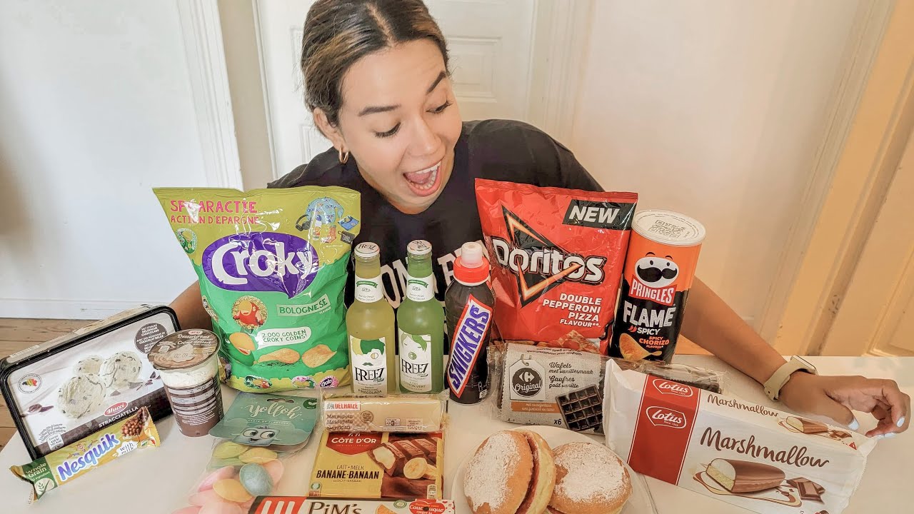 TRYING BELGIAN SNACKS! (15+!)