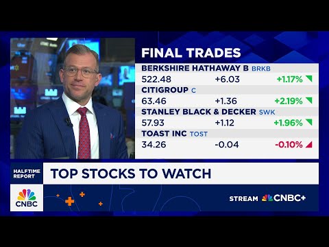 Final Trades: Toast Inc, Berkshire Hathaway, Citigroup and Stanley Black and Decker