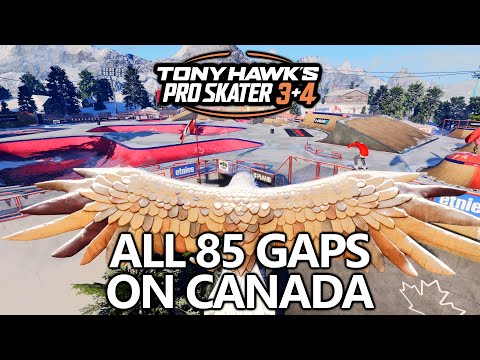 Tony Hawks' Pro Skater 3+4 - All Canada Gaps
