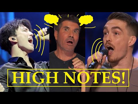 Male Singers Slaying HIGH NOTES with FALSETTO/HEAD VOICE!!