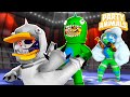 Sun and Moon FIGHT in Party Animals