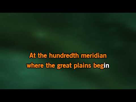 The Tragically Hip - At The Hundredth Meridian [Karaoke Version]