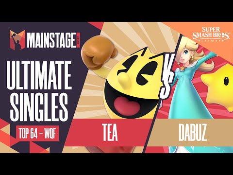Tea vs Dabuz - SSBU Singles: Top 64 Winners Quarters - Mainstage 2021 | Pac-Man vs Rosalina