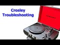 Crosley troubleshooting