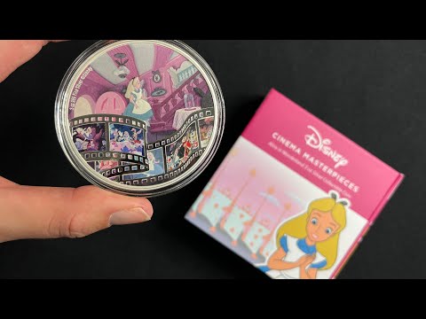 Disney Cinema Masterpieces – Alice in Wonderland 3oz Silver Coin