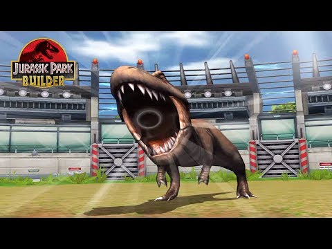 TYRANNOSAURUS's SPECIAL ATTACK: Jurassic Park Builder - IOS Gameplay #14
