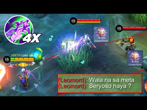 HOW TO DEAL META HIGHPOINT LEOMORD AND LESLEY USING HAYABUSA (Mythical glory rank)