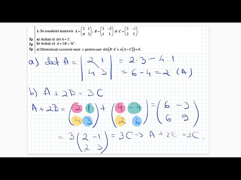 Solving the 2022 Baccalaureate subject - Technology