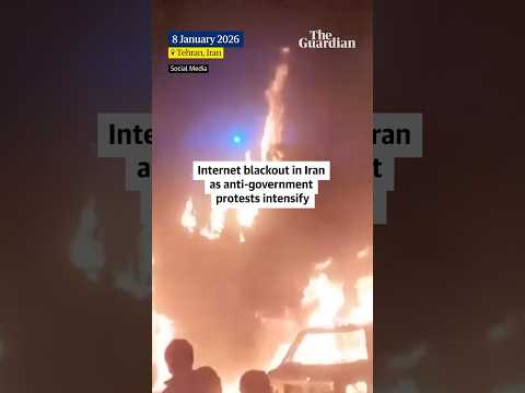 Internet blackout in Iran as anti-government protests intensify