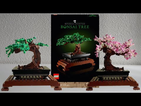 Building Lego 10281 Bonsai Tree | Botanical Collection | ASMR | Unboxing