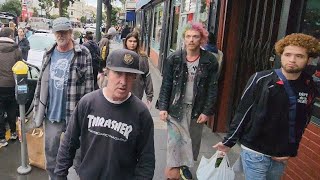 ASSAULT on Ashbury! Haighters and homeless psychos converge on a suspected pervert
