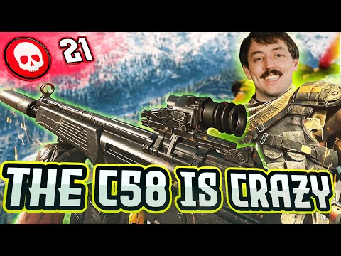 THE C58 IS INSANE IN ALCATRAZ | Call Of Duty - Warzone