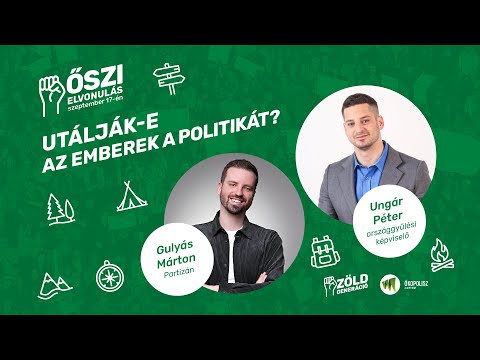 Utálják-e az emberek a politikát? | Gulyás Márton és Ungár Péter