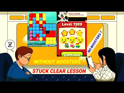 Toon Blast Level 7959 - NO BOOSTERS?😈Clear the Suck🏌️