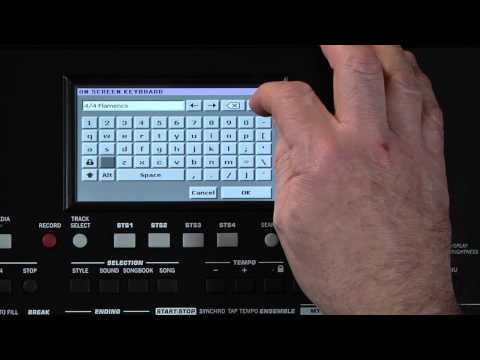 KORG TV / Pa300 Videoanleitung Teil 5/7 - SongBook