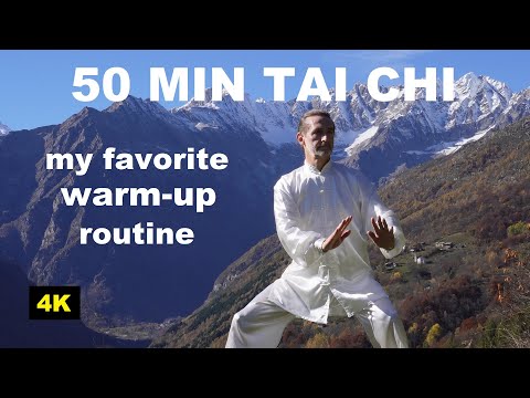 MY FAVORITE 50 MIN WARM-UP and TAI CHI ROUTINE - Joint Mobility, Stretching and Relaxation