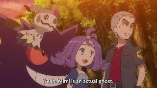 Acerola’s Mimikyu’s is an actual ghost Pokémo