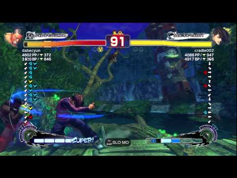 dabecyun [Dee Jay] vs. cradle002 [Yang] | SSF4 AE