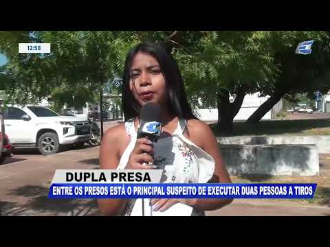 Polícia Militar prende dois homens após duplo homicídio em Itaituba