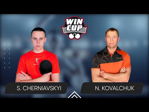 00:30 Serhii Cherniavskyi - Nazarii Kovalchuk West 6 WIN CUP 23.07.2024 | TableTennis WINCUP