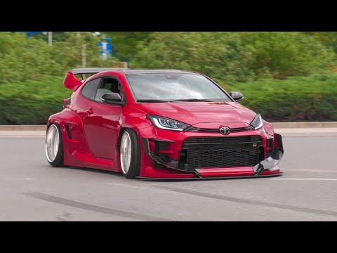 CRAZY TUNER Cars leaving the BEST Carshow of EUROPE | ULTRACE 2025
