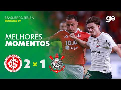 Gols e melhores lances de Internacional x Corinthians