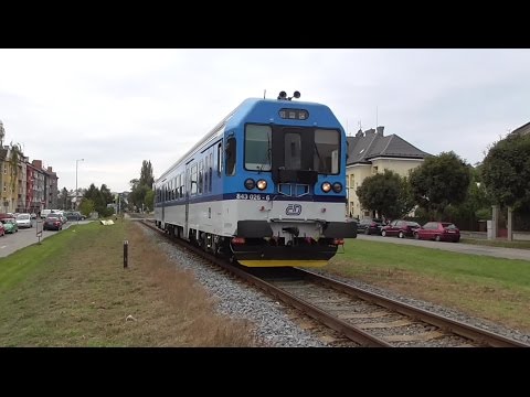 Vláčkaři jsou u toho | 843 026-6 mimořádně na trati 275 (14. 10. 2016)