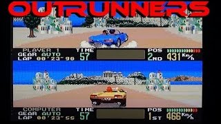OutRunners playing on the Mega Drive / Genesis