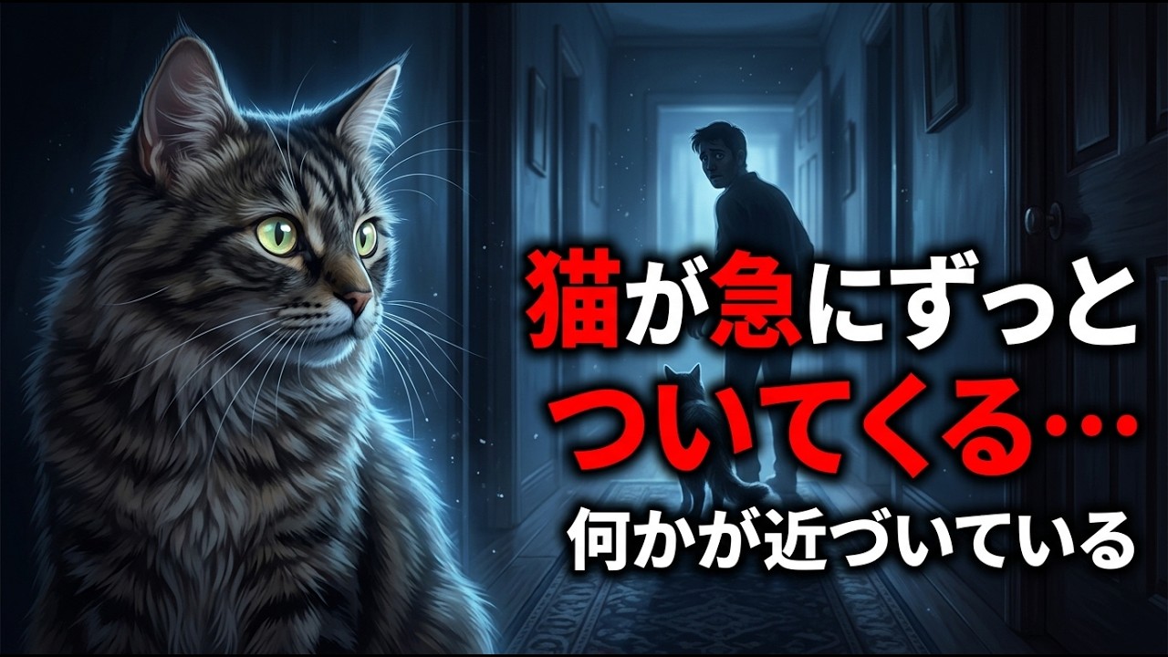 もしあなたの猫が突然どこへでもついてくるなら…何かが近づいています