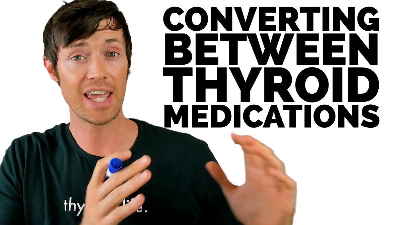 Thyroid Medication Conversion Chart (3 Charts + Which to Use)