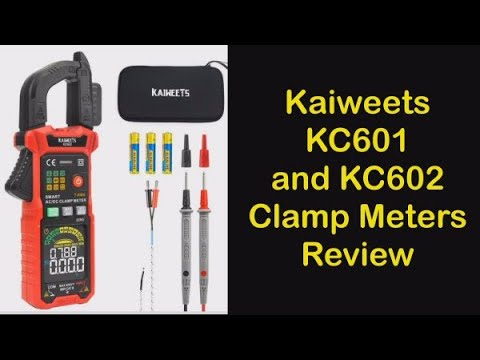 Kaiweets KC601 and KC602 Clamp Meter Review - #164